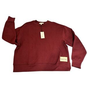 WEWOREWHAT Women’s Sweatshirt, Burgundy, New W/Tags Size Medium. Nice!